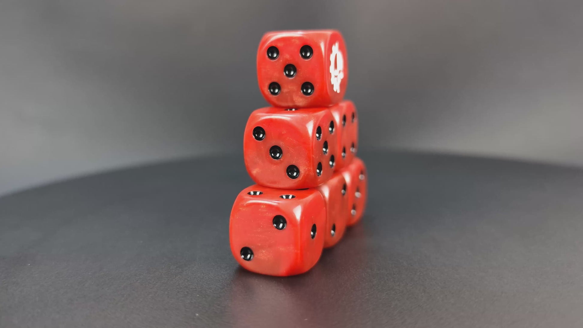 Warhammer Adeptus Mechanicus dice set for RPGs and wargames