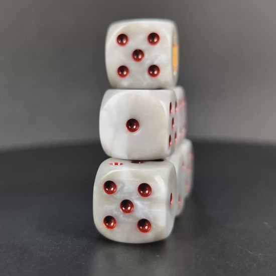 Grimdark daemon hunters dice set for RPGs and sci-fi wargames