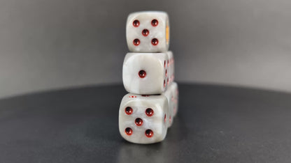 Grimdark daemon hunters dice set for RPGs and sci-fi wargames