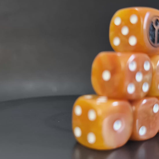 16mm round resin dice for tau strike units