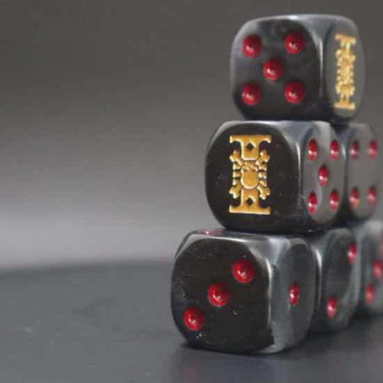 Tactical kill squad dice compatible with Warhammer
