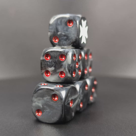 Grimdark eternal crusade dice set for RPGs and sci-fi wargaming