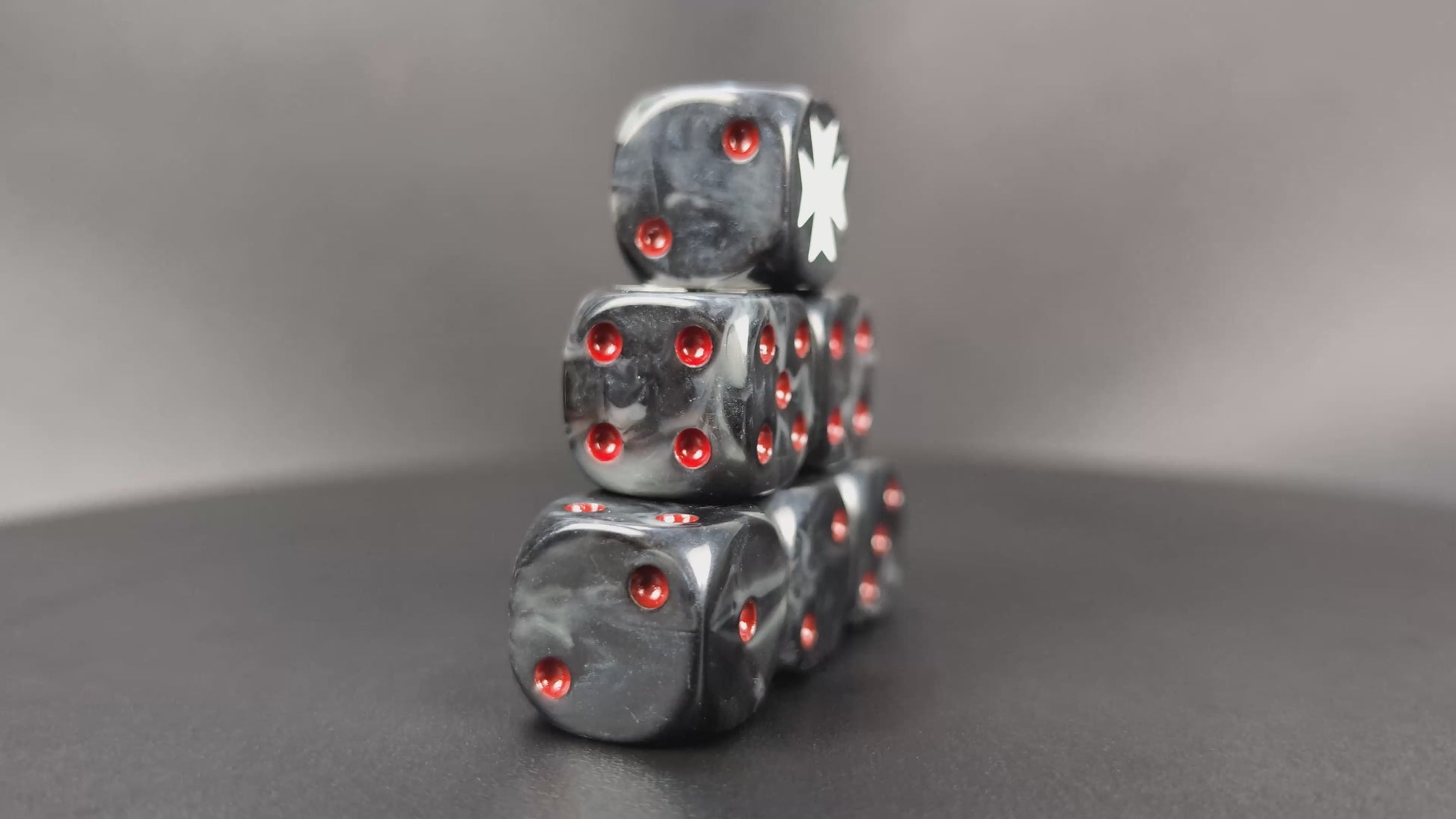 Grimdark eternal crusade dice set for RPGs and sci-fi wargaming