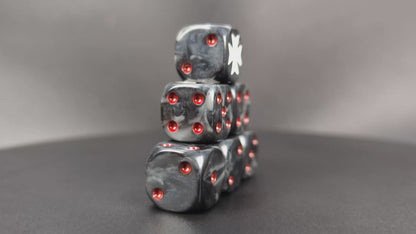 Grimdark eternal crusade dice set for RPGs and sci-fi wargaming