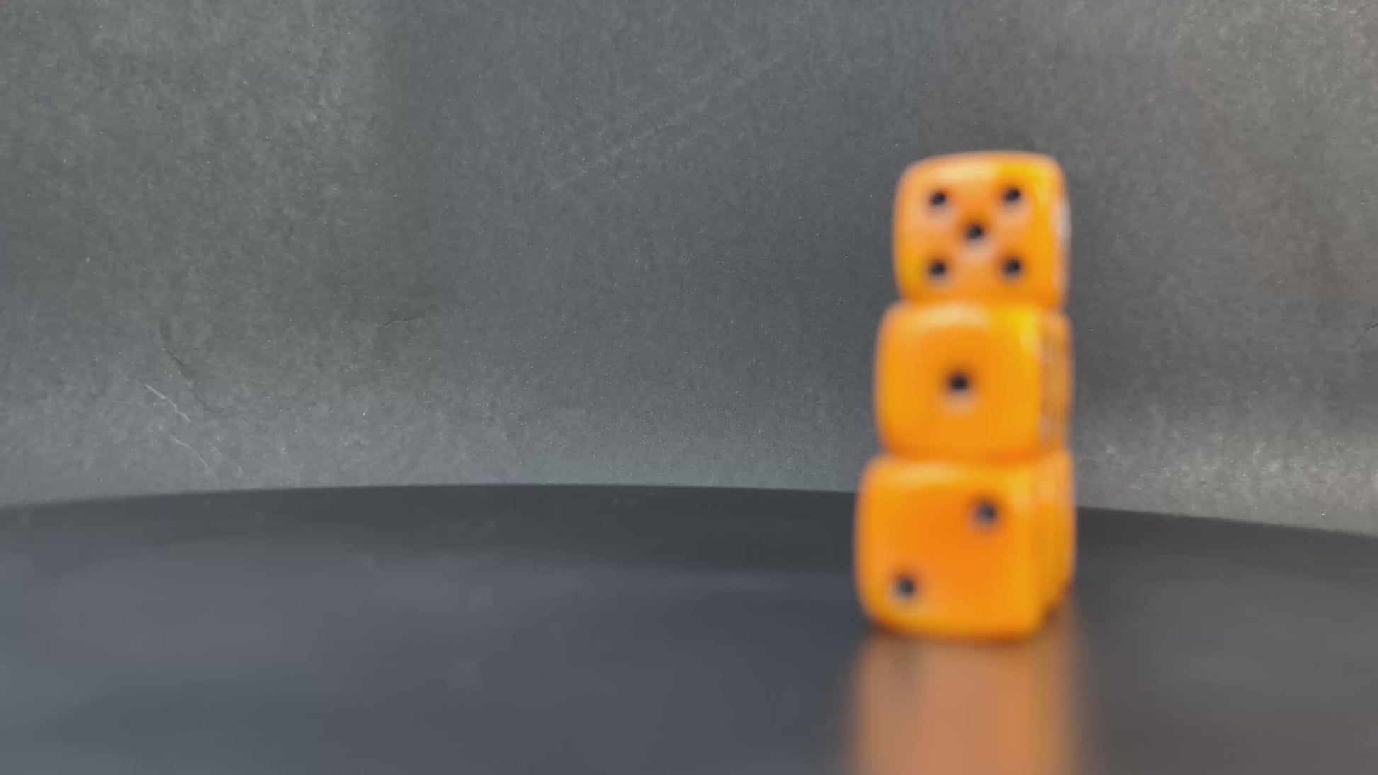 Resin D6 for volcanic rune armies in AoS