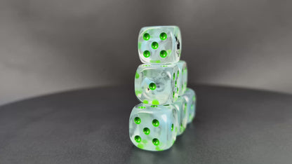 Grimdark wraithborn legion dice set for RPGs and tabletop battles