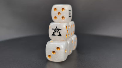 Grimdark kill squad dice set for RPGs and miniature wargames