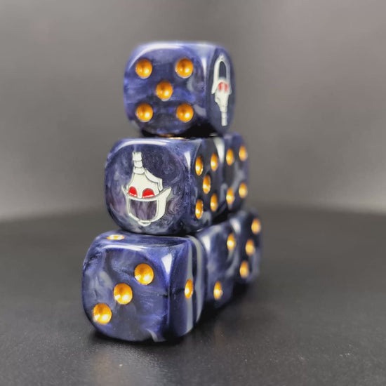 Kill Team trench defenders dice for grim sci-fi armies