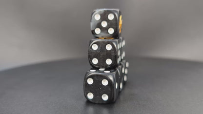 Warhammer Black Templars dice set for RPGs and sci-fi wargames