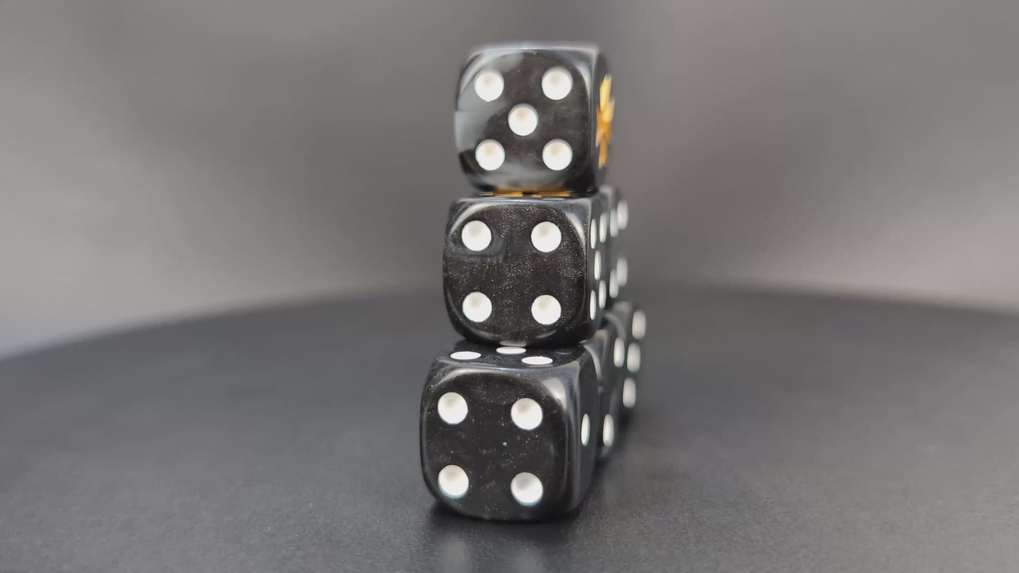 Warhammer Black Templars dice set for RPGs and sci-fi wargames