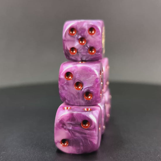 Grimdark hive fleet dice set for RPGs and sci-fi wargames