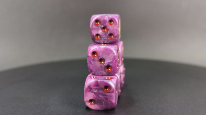 Grimdark hive fleet dice set for RPGs and sci-fi wargames
