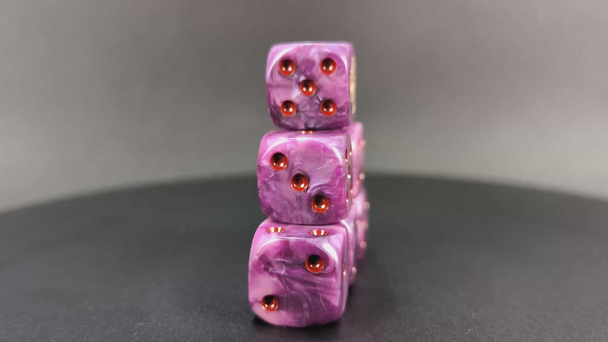 Grimdark hive fleet dice set for RPGs and sci-fi wargames