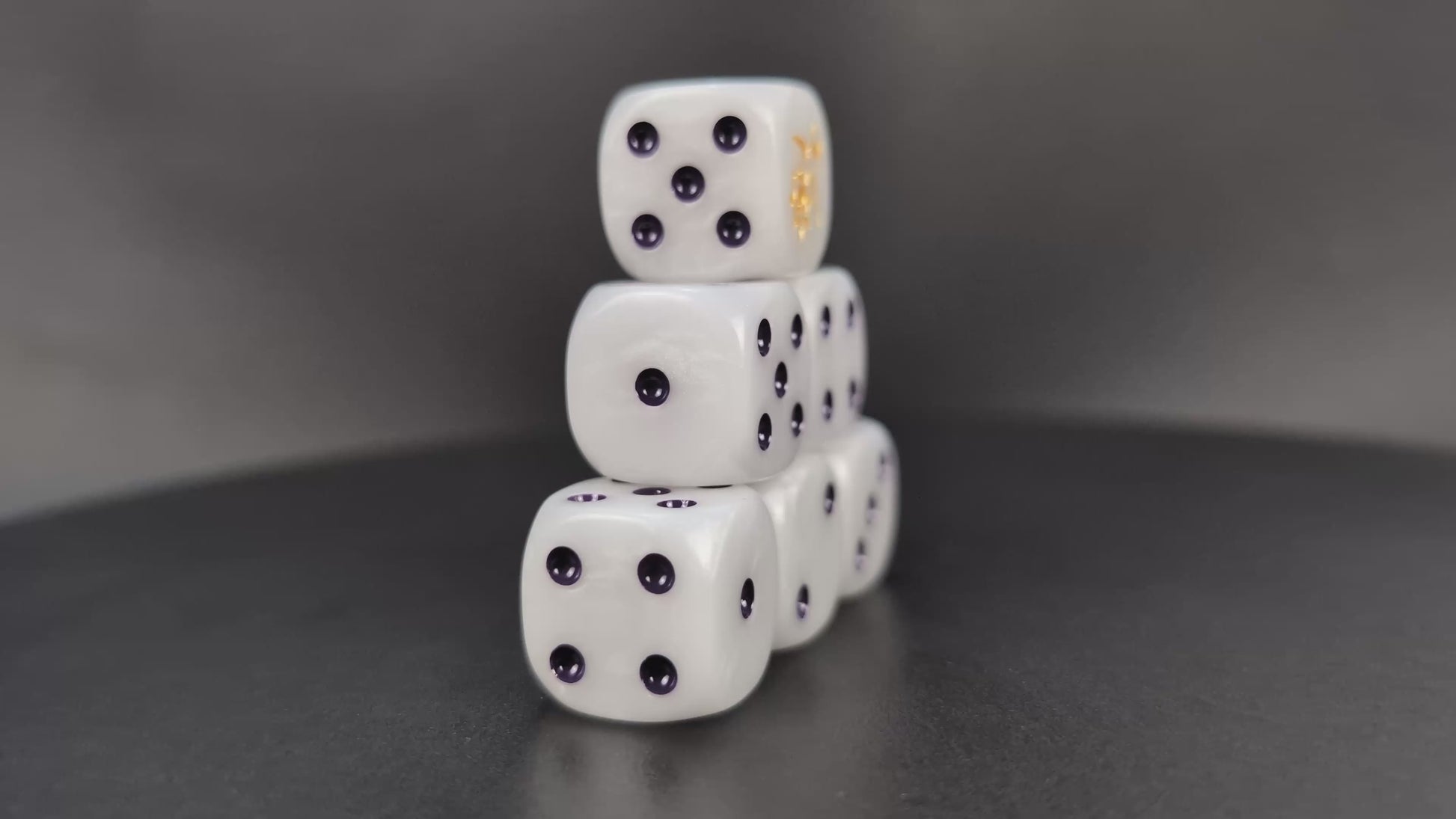 Grimdark excess legion dice set for RPGs and fantasy wargames
