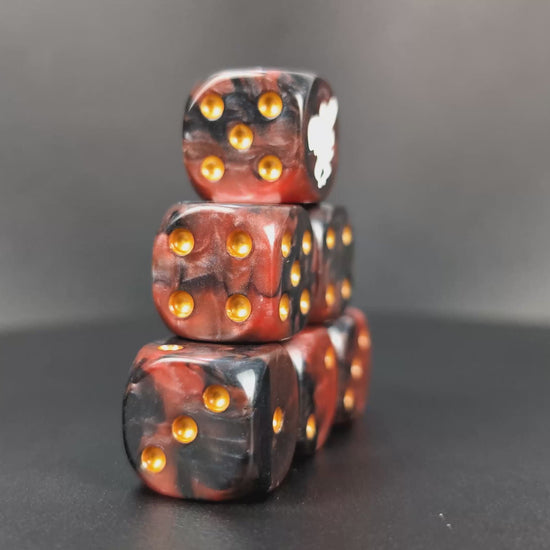 Gear fourth D6 dice for wild tabletop play