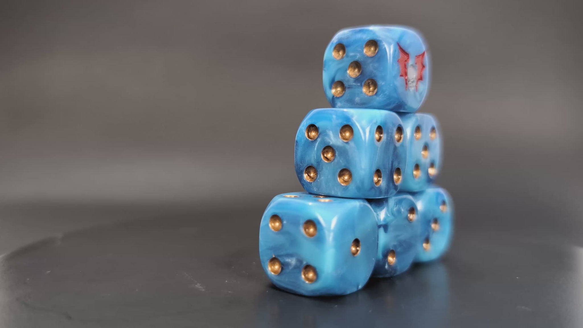 Night raid warband dice set for chaos players