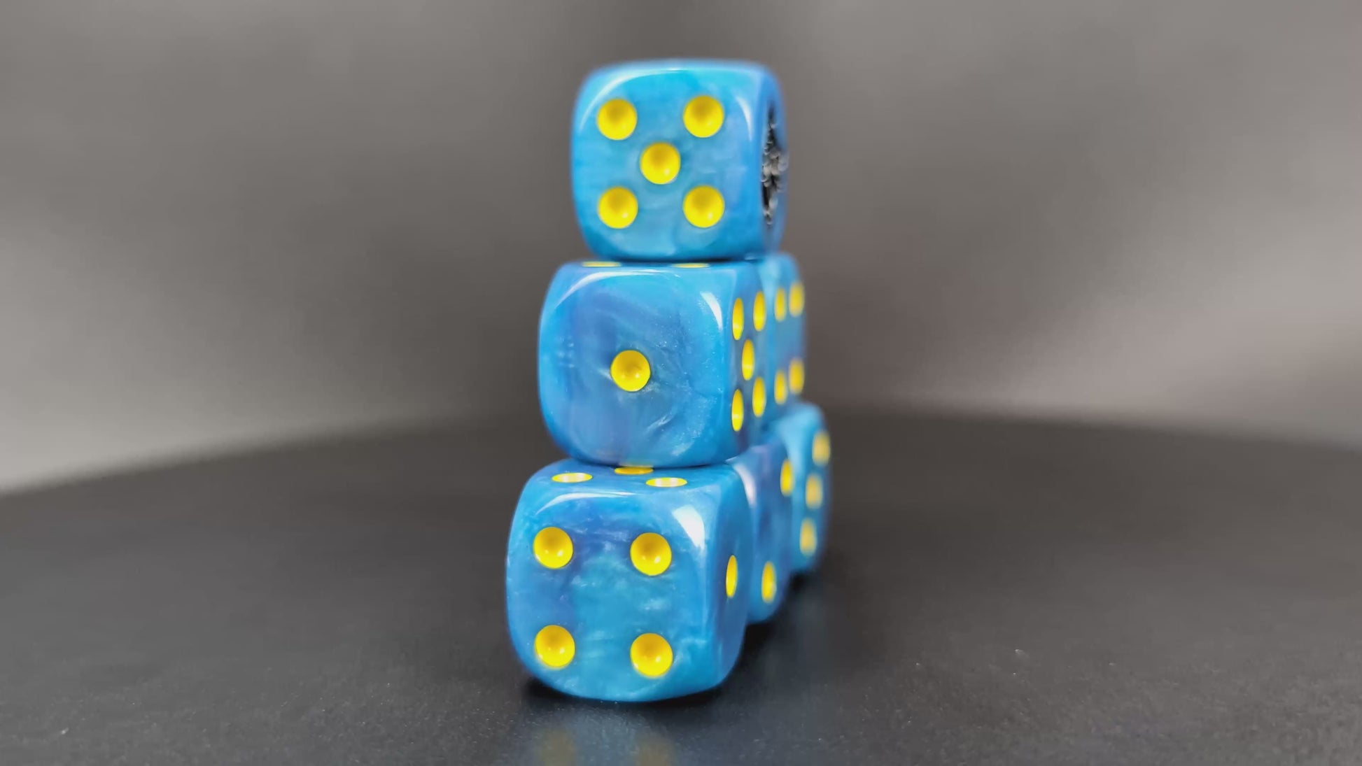 Grimdark space viking dice set for RPGs and sci-fi wargames