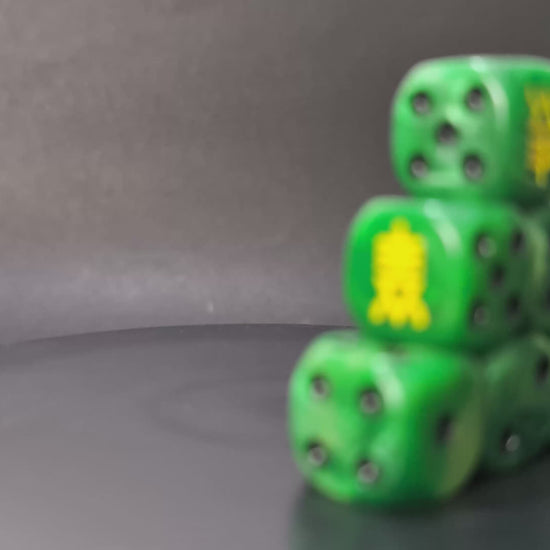 Handmade D6 for Aeldari warhosts and skirmish units