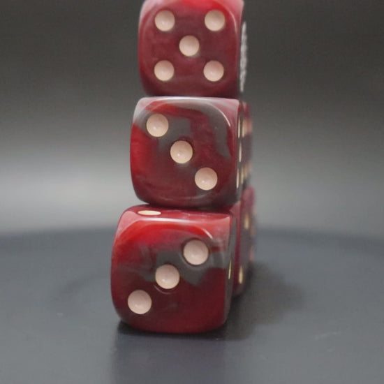 Handmade tech cult dice for 40k RPG use
