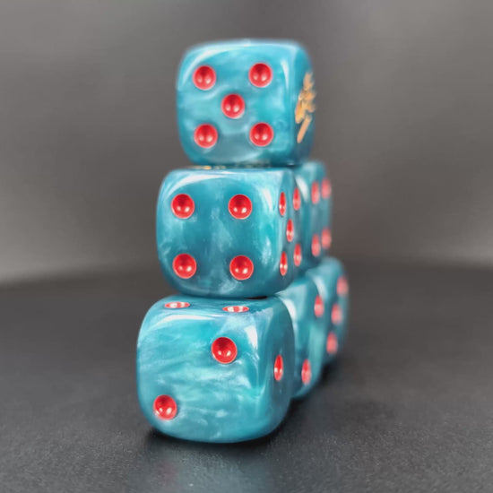 Age of Sigmar Seraphon dice set for fantasy and tabletop battles