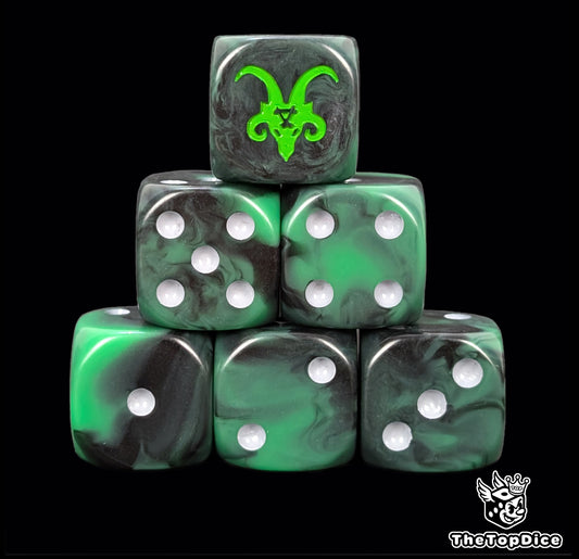 Skaven inspired dice for kill squad warbands