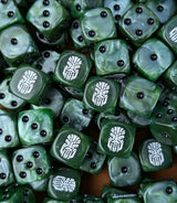 Custom resin D6 dice for sci-fi space dwarf armies