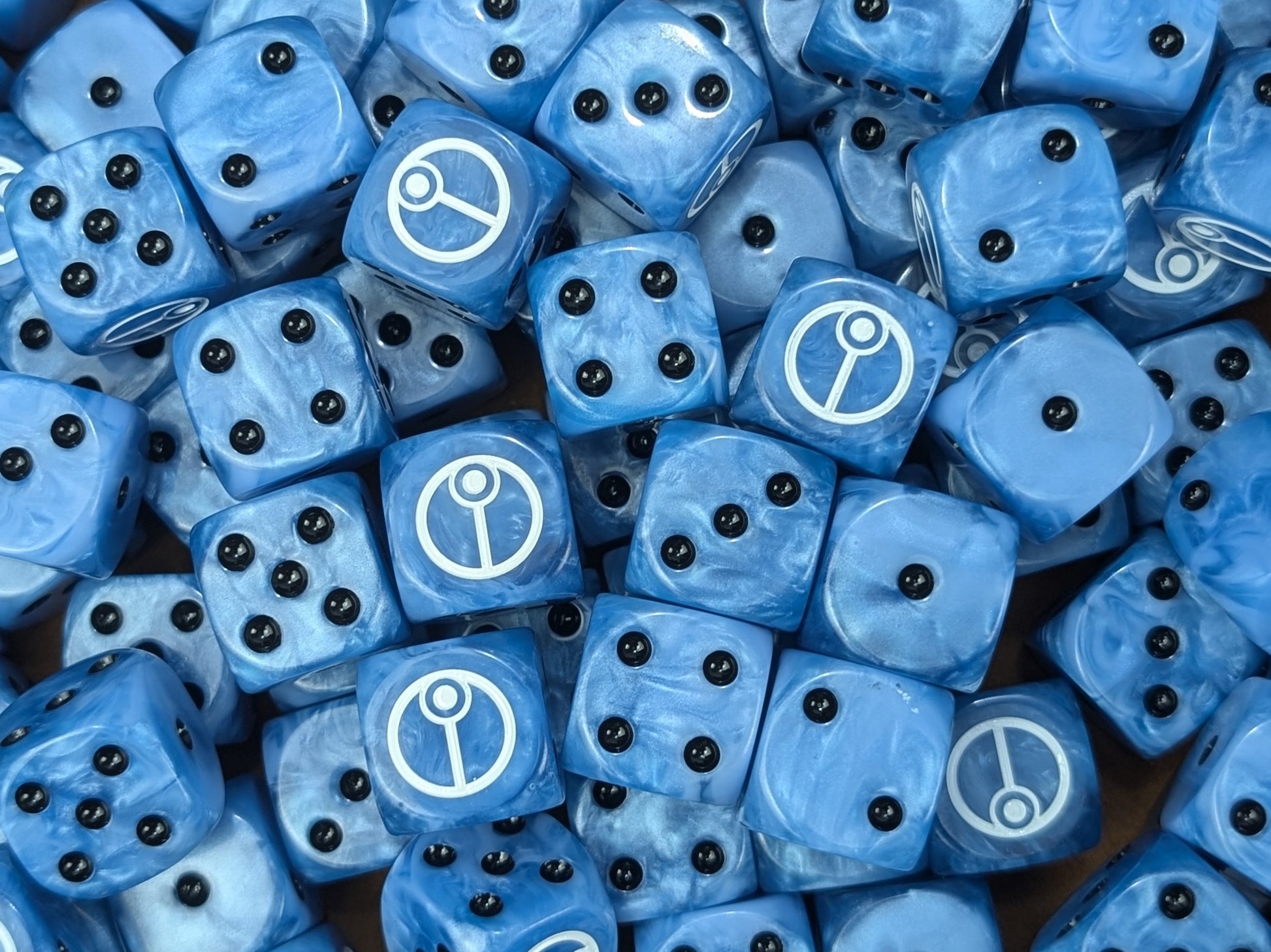Tactical strike dice for futuristic tabletop battles